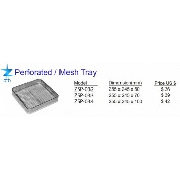 Perforated Mesh Trays